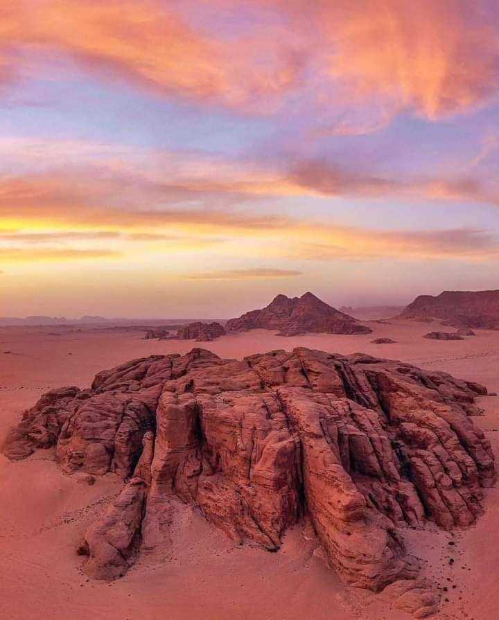 Enad Desert Camp Wadi Rum Exterior photo
