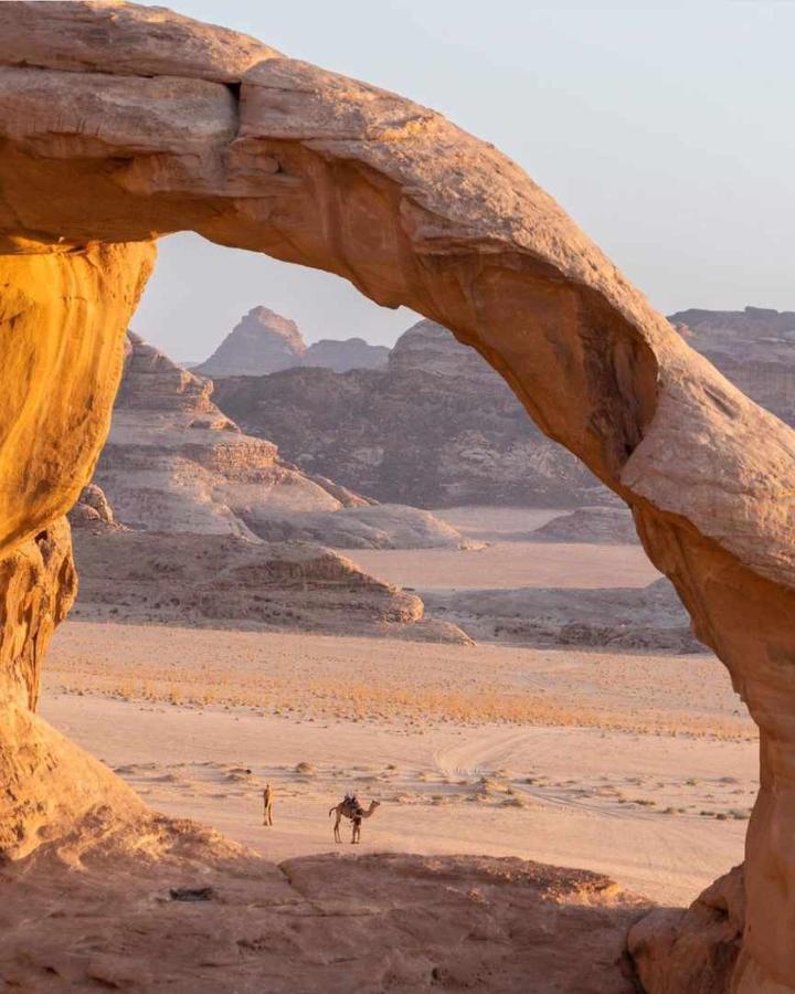 Enad Desert Camp Wadi Rum Exterior photo